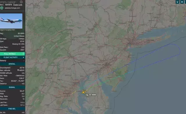 Trump'ın uçağında panik anları! Tedbir amacıyla ABD'ye geri döndü