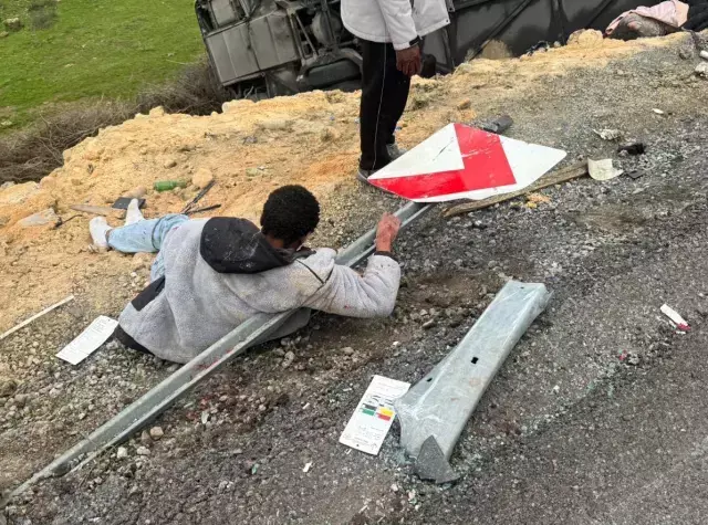 Antalya'daki katliam gibi kazada ilk görüntüler korkunç