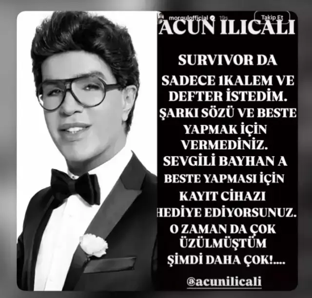Acun Ilıcalı, Yılmaz Morgül'den özür dileyip teklifte bulundu