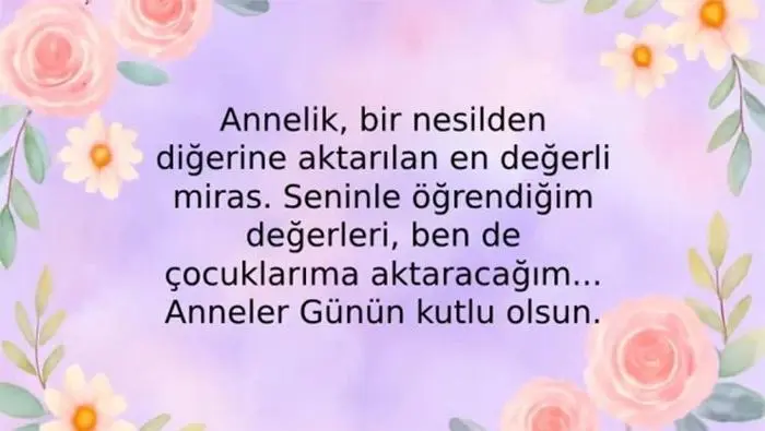 🚨 EN GÜZEL ANNELER GÜNÜ MESAJLARI 2026 | Anneye, eşe, kayınvalideye en güzel, anlamlı, resimli ve duygusal mesajlar
