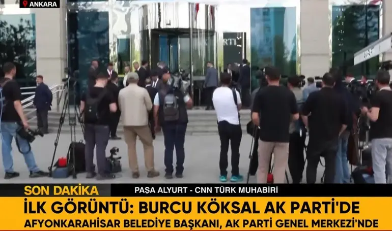 Afyonkarahisar Belediye Başkanı Burcu Köksal AK Partiye katıldı | Rozetini Cumhurbaşkanı Erdoğan taktı... İşte Köksalın ilk açıklaması